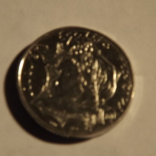 10 francs  Jimenez 1986  métal  nickel poids 6.5 g diamètre 21 mm  épaisseur 2.5 mm