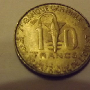 Etats de l'Afrique de l'Ouest 10 francs 1985