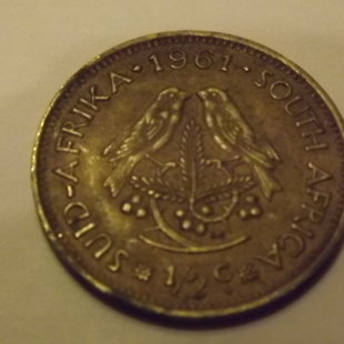 Afrique du Sud 1/2 pence 1961, Première année d'indépendance