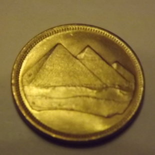 ÉGYPTE 1 Piastre pyramides de Gizeh  1984