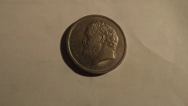 Grèce 10 drachmai 1980