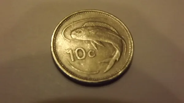 Malte 10 cents 1986
